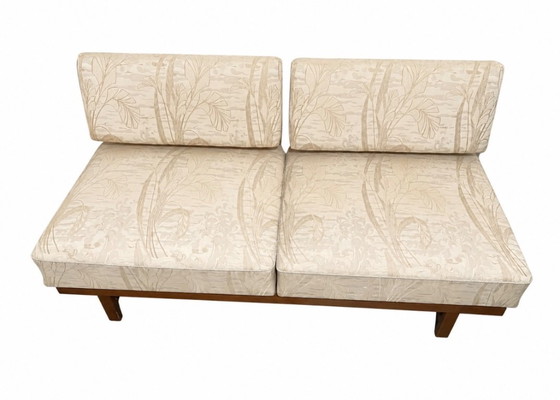 Image 1 of Designklassieke chaise longue/sofa in de stijl van Wilhelm Knoll “Stella” – Mid-Century Modern
