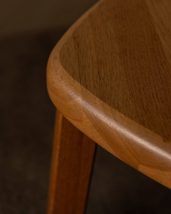 Image 1 of Tavolini laterali vintage in rovere - Mimiset in rovere massello anni '70