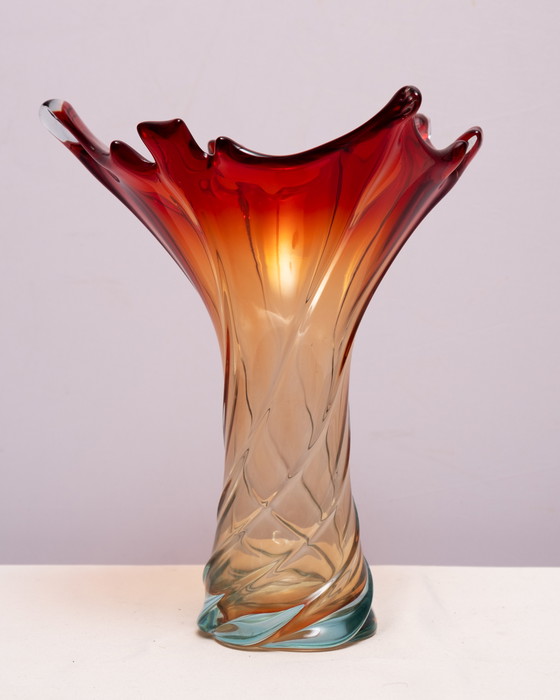 Image 1 of Vintage Murano Vase