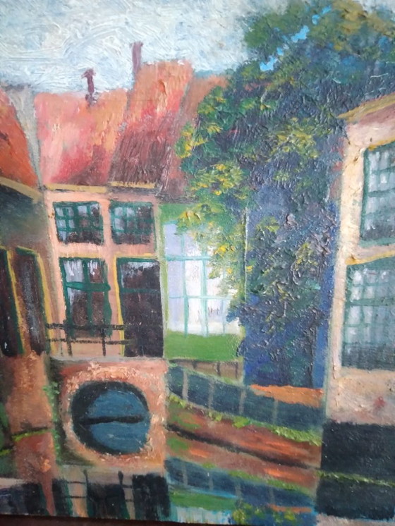 Image 1 of Pintura al óleo antigua