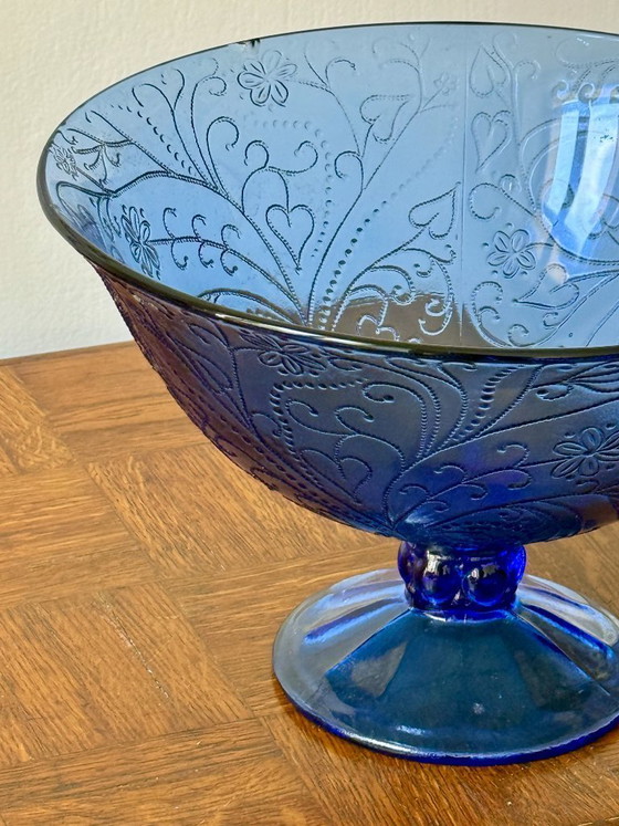 Cesto di frutta in vetro blu – Ciotole, Glass (photo 8 of 12)