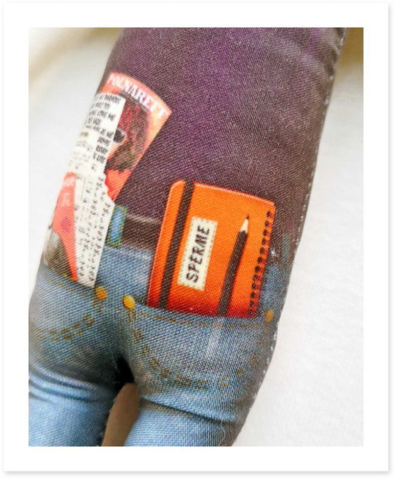 Image 1 of Cadeau Michel Polnareff | Décoration icône française | Poupée de collection artiste chanteur | Cadeau pour mélomane