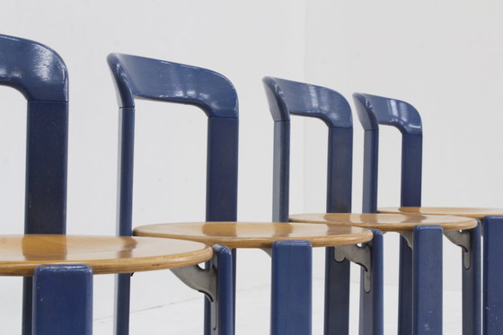 Image 1 of Vintage Bruno Rey dining chairs model 3300 set of 6