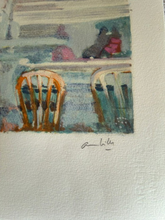 Image 1 of Paul Ambille – Farblithografie „Das Heilige Herz“