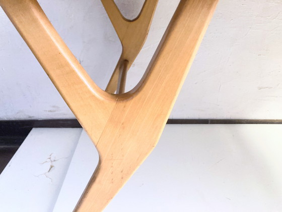 Image 1 of Mid - Century coffee table 50s 60s design in the style of Ico Parisi