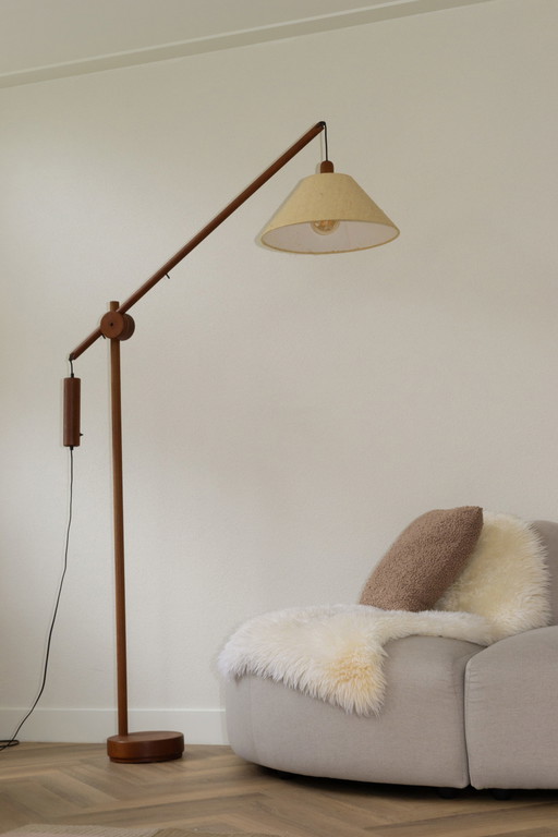 Lampada da terra di metà secolo