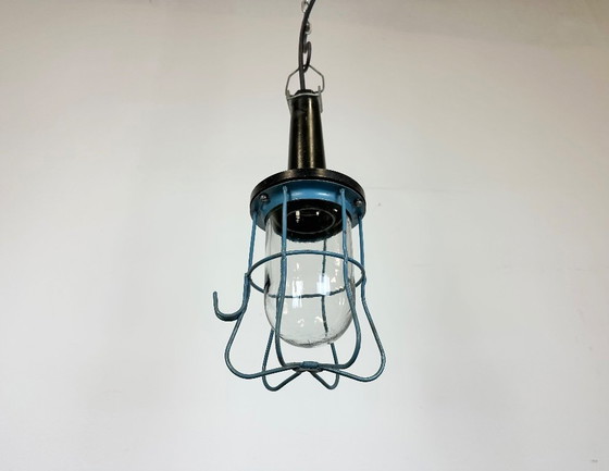 Image 1 of Vintage industriële bakelieten hanglamp, jaren 60