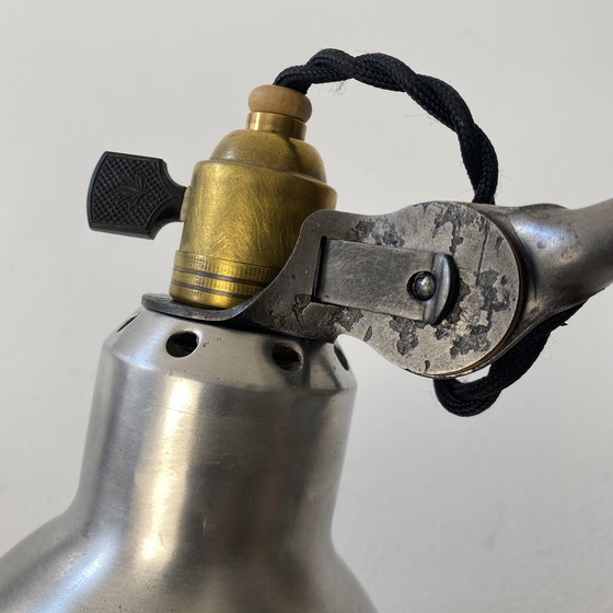 Image 1 of PAR DE ANTIGUOS APLIQUES INDUSTRIALES "GRAS RAVEL" N° 304