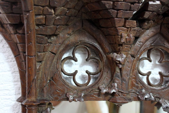 Image 1 of Ancien et rare miroir de J.GROSSMANN XIXeme siècle