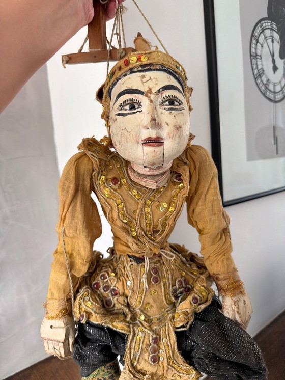 Image 1 of Beautiful antique Asian marionette