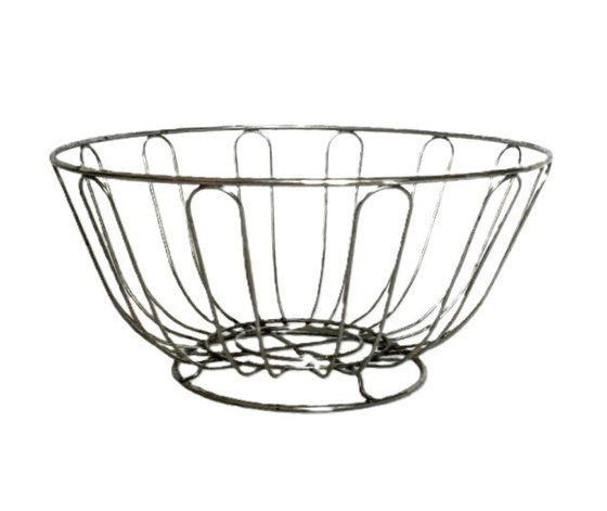 Image 1 of Vintage fruitschaal van draad