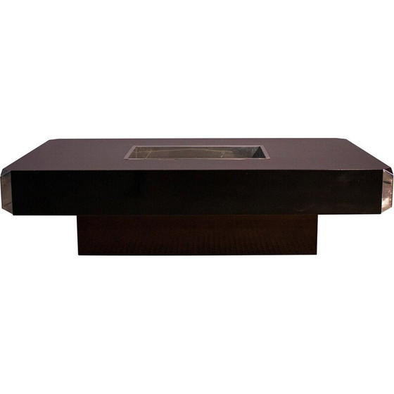 Image 1 of Vintage black coffee table for Mario Sabot, 1970-1980