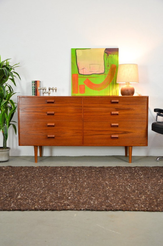 Image 1 of Vintage sideboard drawer chest Børge Mogensen Midcentury Teak 60s