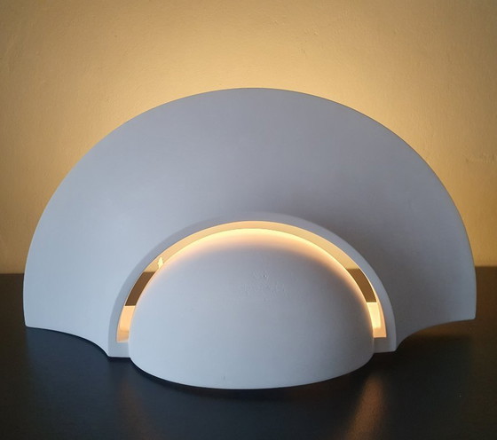 Image 1 of Atelier Sedap - lampada da parete semicircolare in gesso, modello "Odéon"