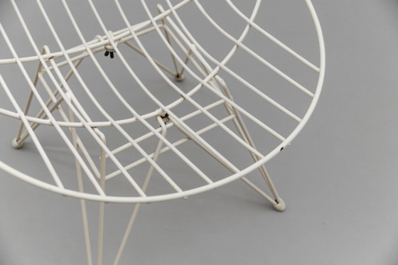 Image 1 of Combex Wire Chair and Combex Wire Table by Cees Braakman for Pastoe, Netherlands, 1950s, Set of 3