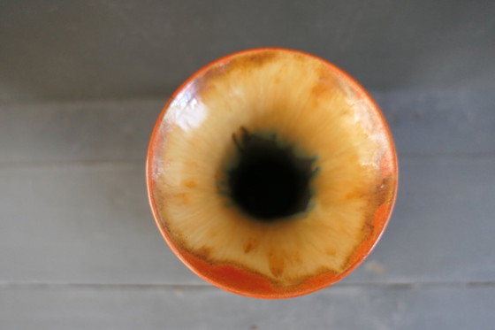 Image 1 of Art-Deco-Vase Faiencerie de Thulin Belgien 2227