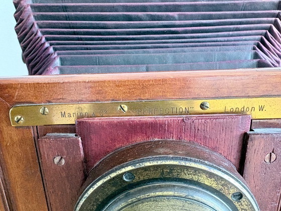 Image 1 of Antike Marion & Co „Perfection“-Kamera mit Emil-Busch-Objektiv (ca. 1890)