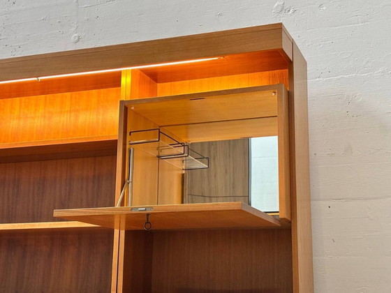 Image 1 of Woonkamermeubel uit het midden van de 20e eeuw, gemaakt van teakhout, Zwitserland, jaren 60.