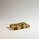 Italienische Onyx-Vide-Poche mit Sonnenmotiv, 1960er Jahre