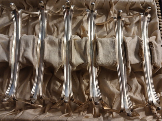 Raros reposacuchillos Christofle modelo MODERNE 1930 – Juegos de cubiertos, Silver (photo 5 of 15)