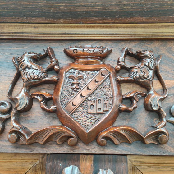 Image 1 of Mobile buffet antico vintage, armadio, guardaroba smontabile