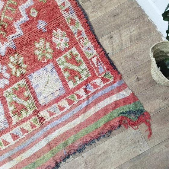 Image 1 of Wonderful Authentic Beni Ouarain Rug XXL – Unique Hand-knotted Wool Piece (330 × 226 cm)