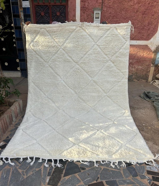 Handgeknüpfter marokkanischer Teppich 170/250 cm – vloerkleden en tapijten, Wool