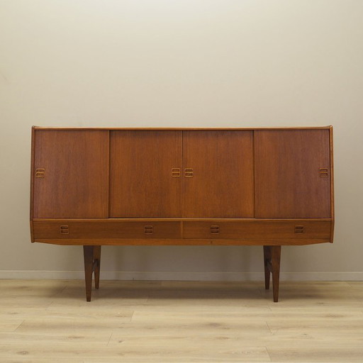 Teakhouten dressoir, Deens ontwerp, jaren 1970, fabrikant: Westergaard