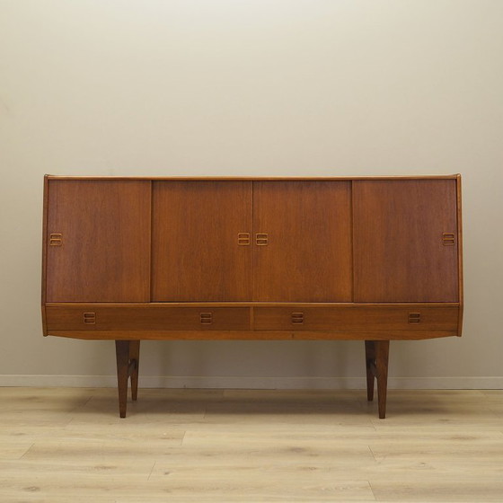 Image 1 of Teakhouten dressoir, Deens ontwerp, jaren 1970, fabrikant: Westergaard