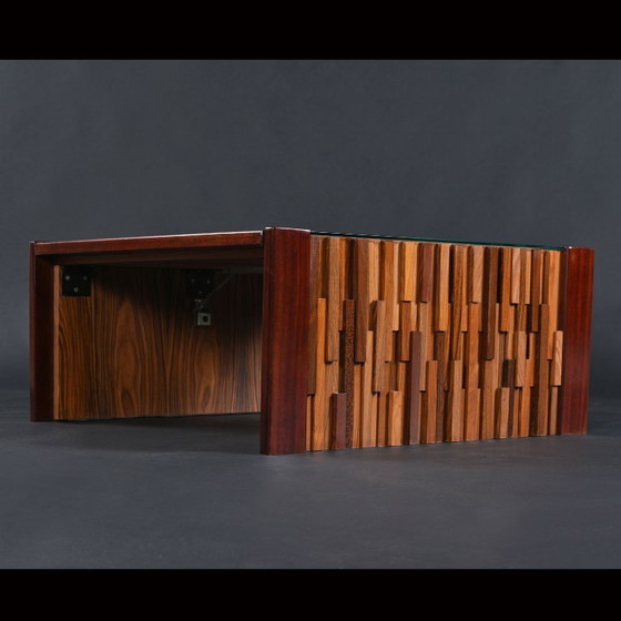 Image 1 of Percival Lafer Brutalist Parkett Niedrigprofil Brasilianisch Modern Beistelltische