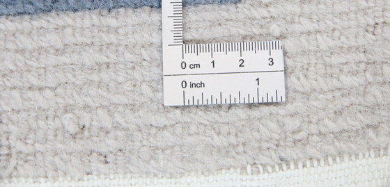 Original Modern Designer Highland Wool Rug Nepal 301 x 200 cm, Rugs & carpets, Blue (photo 8 of 8)