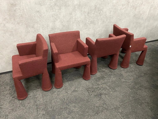 Moooi VIP Chairs by Marcel Wanders — Set of 8
