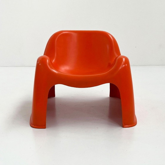 Image 1 of Oranje Toga stoel van Sergio Mazza voor Artemide, jaren 60