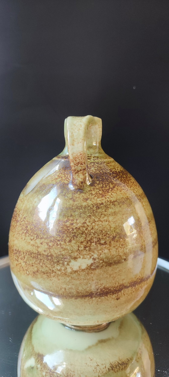 Image 1 of Brocca in gres di Matthieu Liévois, Atelier Créamik (Séné, Morbihan)