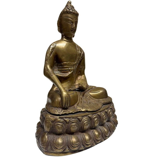 Buda de Bronce Sino-Tibetano – China con Influencia Tibetana, Siglos XVIII-XIX – Esculturas (photo 2 of 11)
