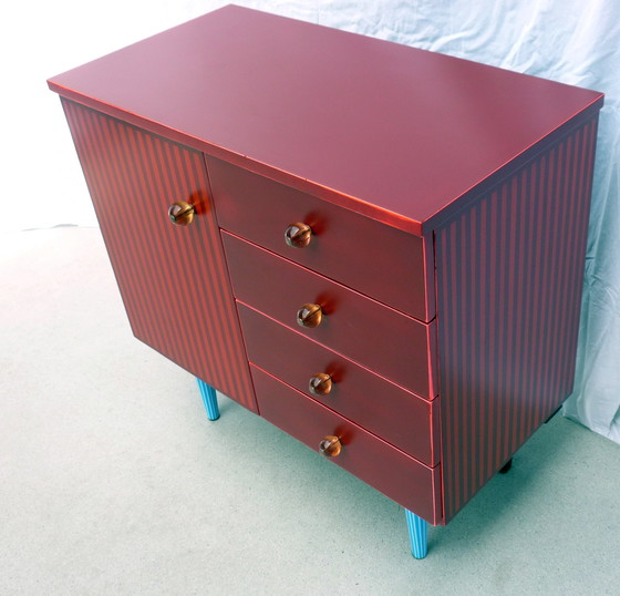 Image 1 of Cassettiera vintage 1 anta 4 cassetti