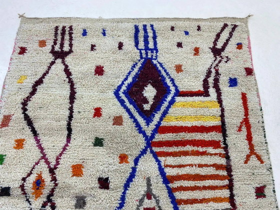 Alfombra tradicional hecha a mano 250cm x 150cm Marroquí – Wool (photo 7 of 10)