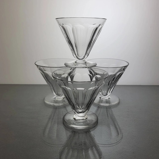 Servizio 24 pezzi in cristallo Baccarat modello Rex anni 1920-30 – Bicchieri e caraffe, Vetro, Art Deco (photo 17 of 23)