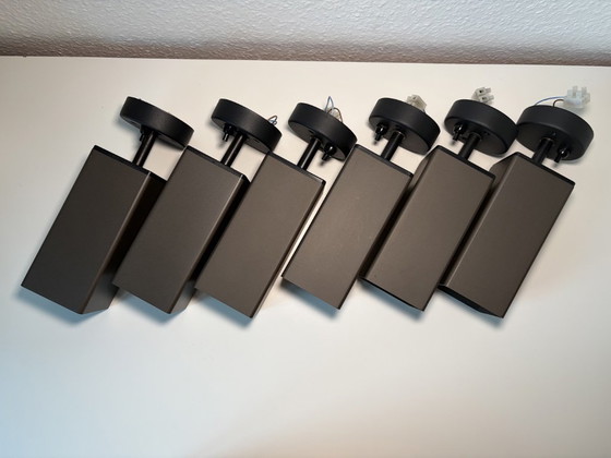 6x STAFF square spotlights, vintage 70s style, with on/off switch – Spot lights, Metal (photo 11 of 13)