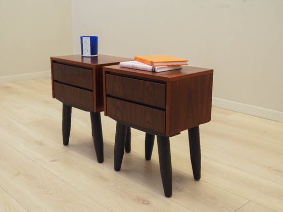 Image 1 of Set di comodini in palissandro, design danese, anni '70, produzione: Danimarca