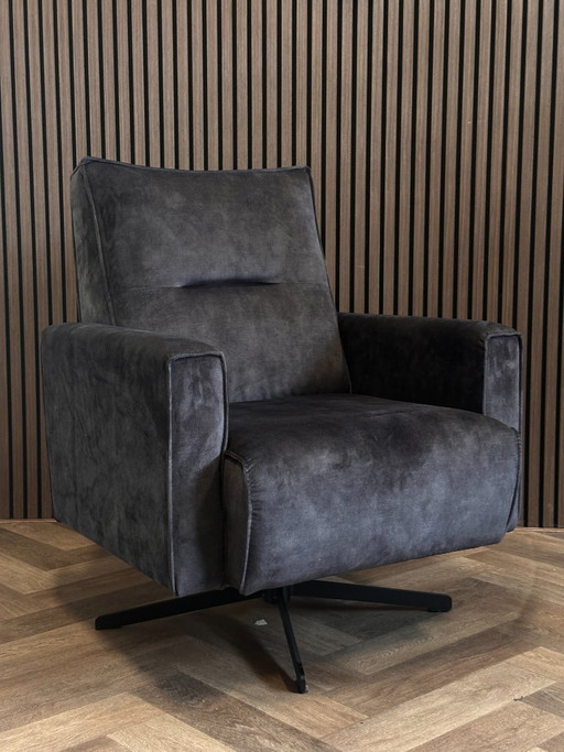 Sillón giratorio Dover Terciopelo 75x75cm