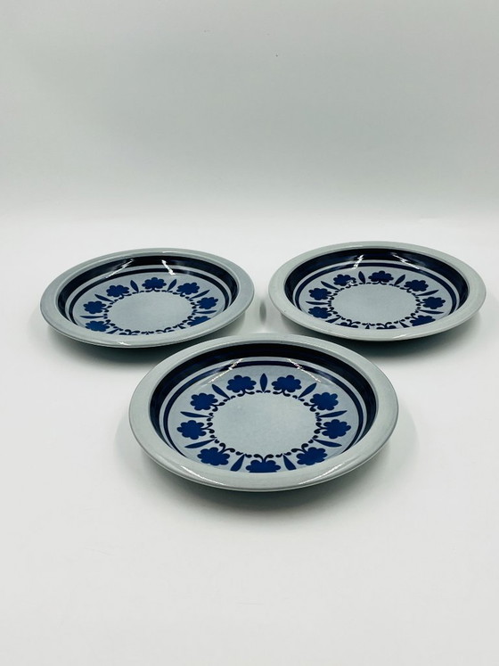 Image 1 of Juego de 3 platos antiguos Boch Baltic