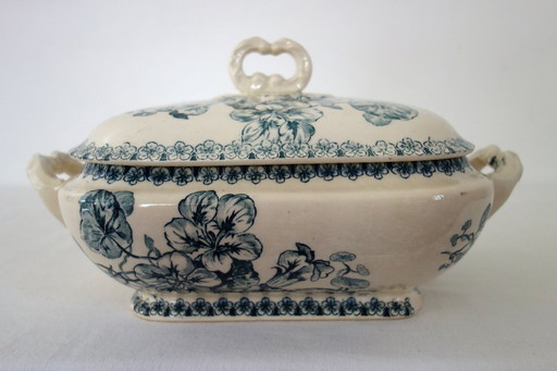 piccola zuppiera in ferro e terra Gien Capucines