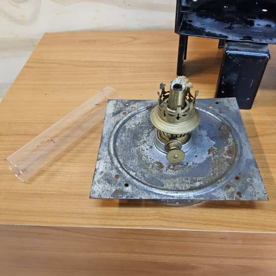 Image 1 of Antique railway signal lamp / train closing lantern (complete and working) db (Deutsche Bundesbahn)