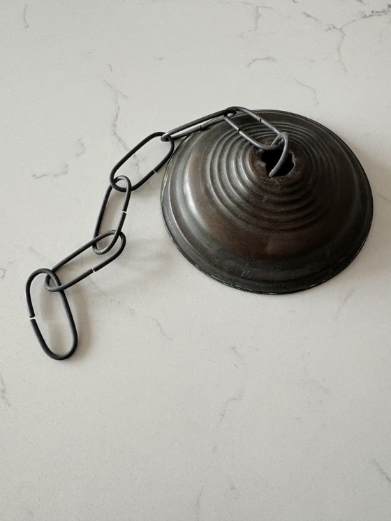 Lampada a sospensione vintage in stile Tiffany - Vetro colorato – Lampade a sospensione, Glass, Metal (photo 5 of 5)