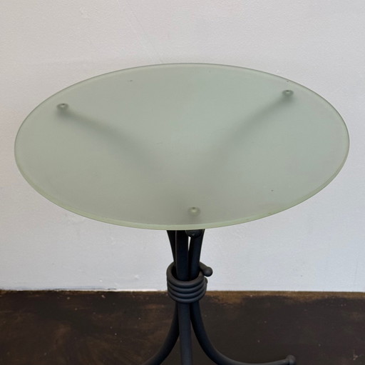 Side Table Glass/Steel