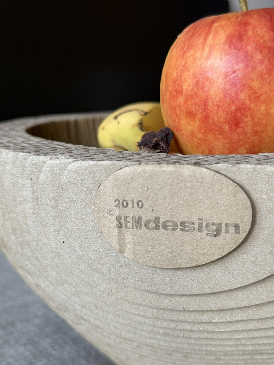 Image 1 of SEM Design cardboard fruit bowl