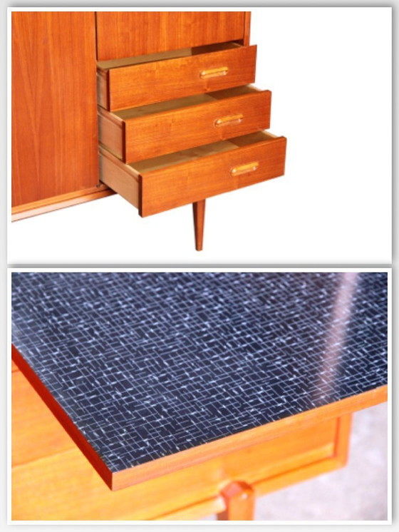 Image 1 of Hohes Sideboard im skandinavischen Stil, Van Pelt, 1960er Jahre