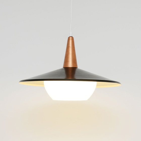 Image 1 of Lampada vintage in vetro, Danimarca anni '70