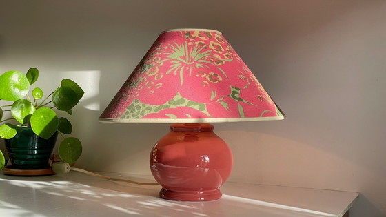 Image 1 of Vintage Ceramic Leopard Lamp